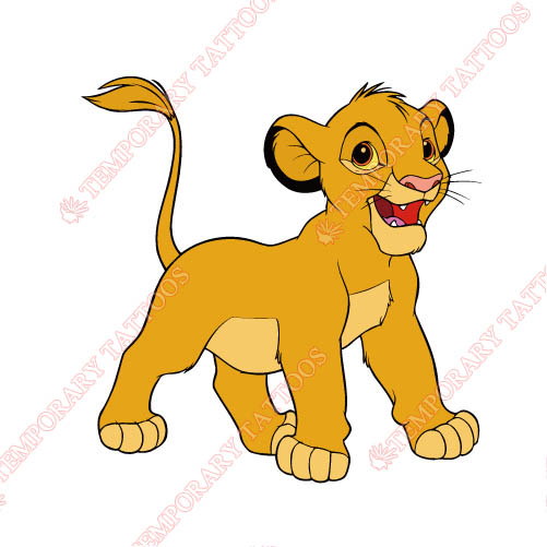 The Lion King Customize Temporary Tattoos Stickers NO.945